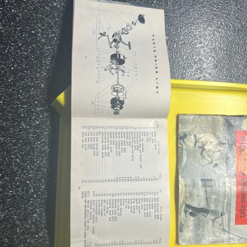 Garcia Mitchell 306-307 Antique instruction books - Picture 2 of 3